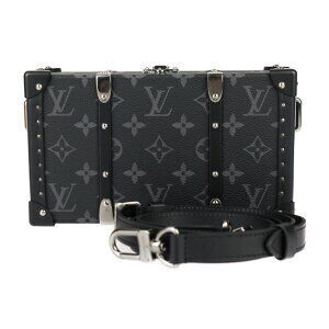 Louis Vuitton Neo Wallet Trunk Shoulder Bag Eclipse Black Clutch Multi Case